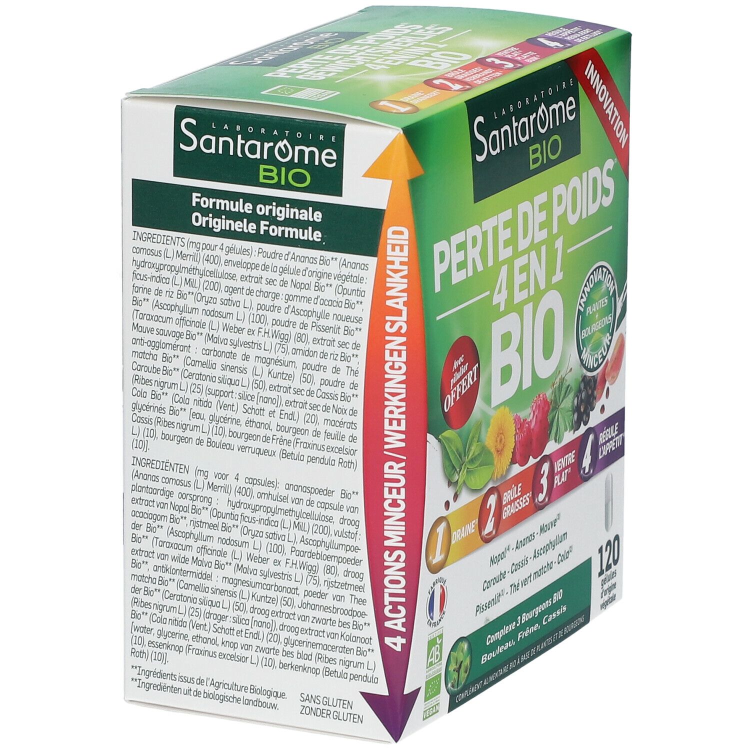 Santarome BIO Perte de Poids 4 en 1 Bio