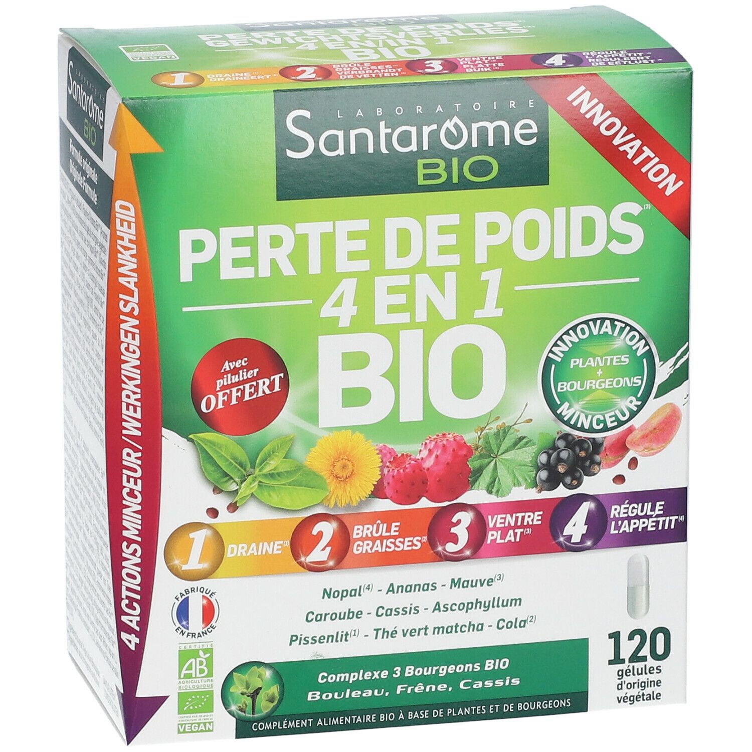 Santarome BIO Perte de Poids 4 en 1 Bio
