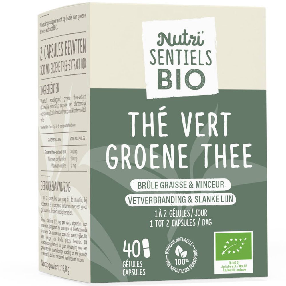 Nutrisanté Nutrisentiels BIO THÉ VERT