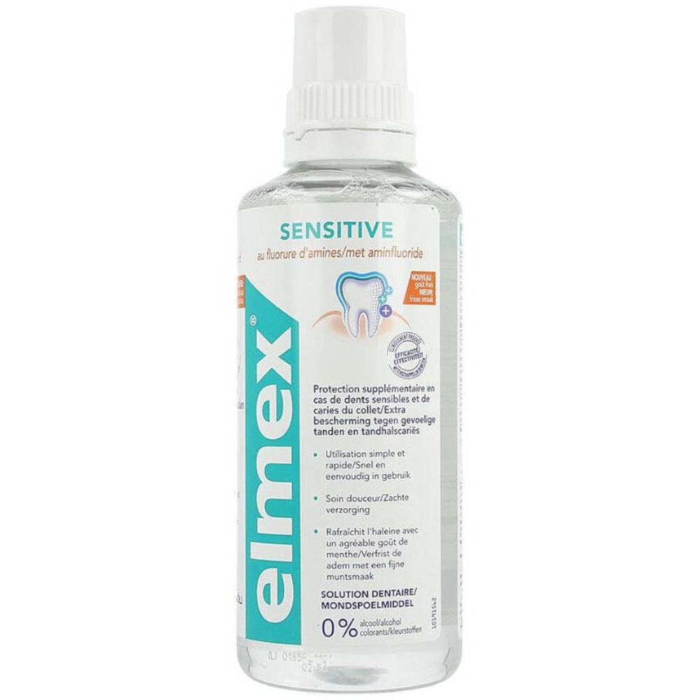 elmex® SENSITIVE Solution dentaire