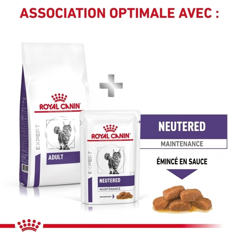 Consultez votre vétérinaire pour choisir l'aliment ROYAL CANIN® adapté à votre chat.