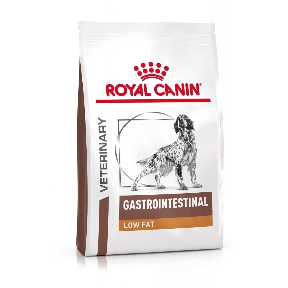 Sac de croquettes Royal Canin Gastrointestinal Low Fat.