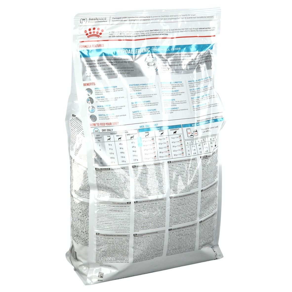 ROYAL CANIN® HYAPOALLERGENIC Aliments secs pour chiens < 10 kg