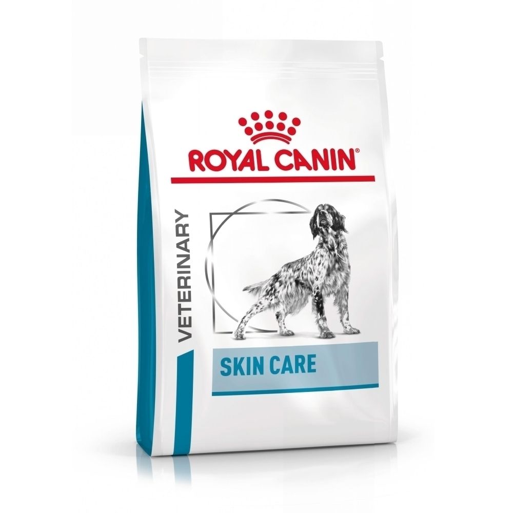 Sac de croquettes Royal Canin VET-D Skin Care Adult pour chien.