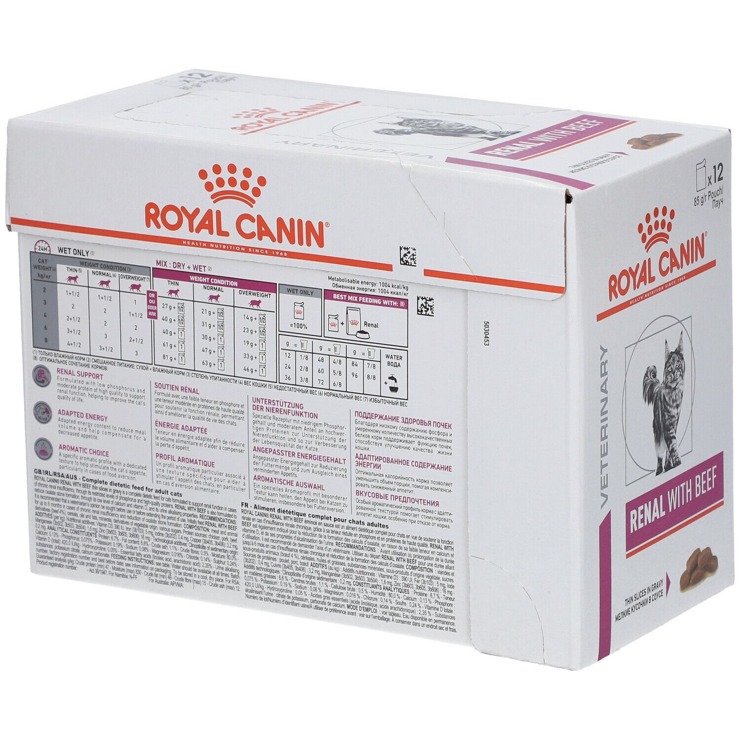 Renal with beef cheap royal canin