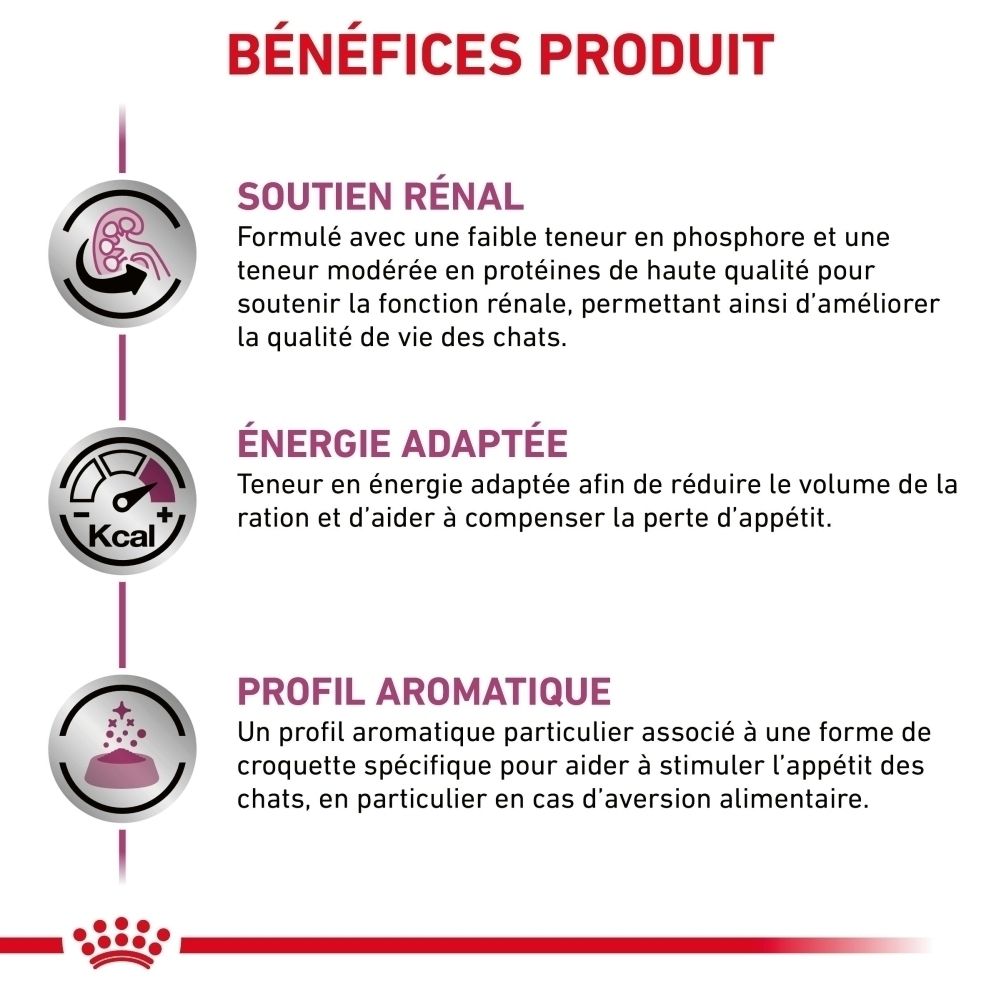 Recommandations d'alimentation pour chats basées sur le poids et la condition corporelle pour ROYAL CANIN®.