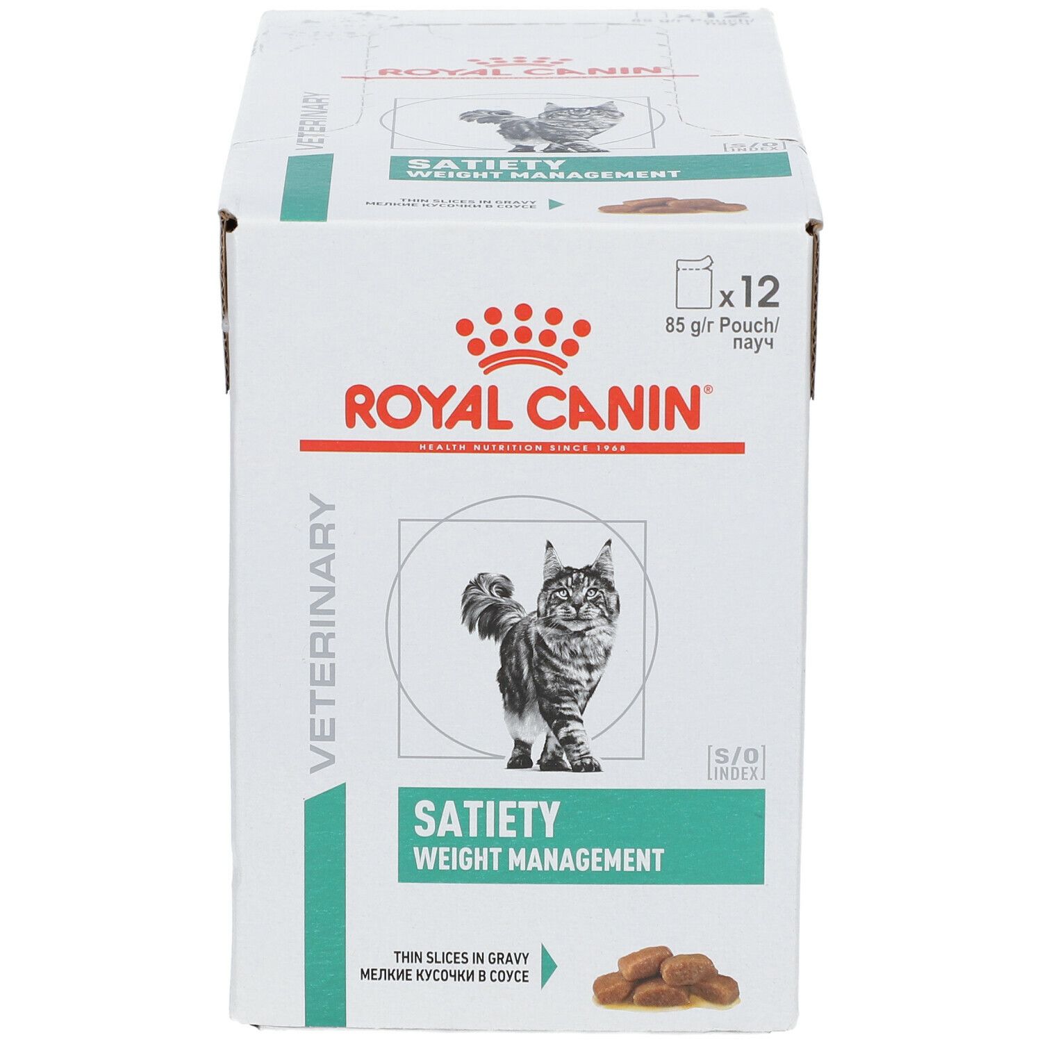 Sachets repas chat Royal Canin Veterinary Satiety Weight