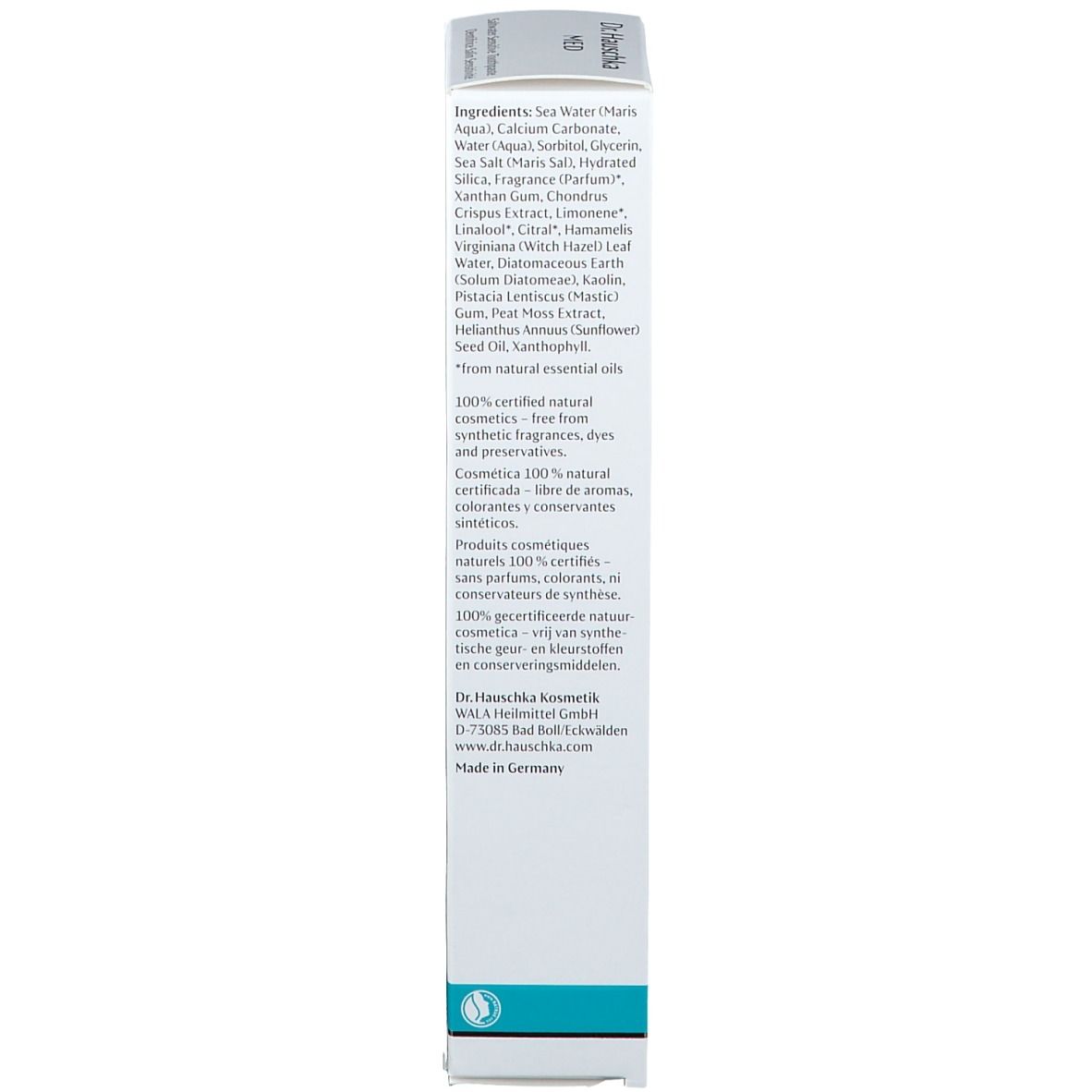 Dr. Hauschka Med Dentifrice Salin Sensitivité