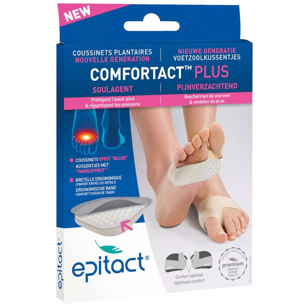 Epitact Comfortact Plus Coussinets Plantaires Large Pc S Redcare Pharmacie