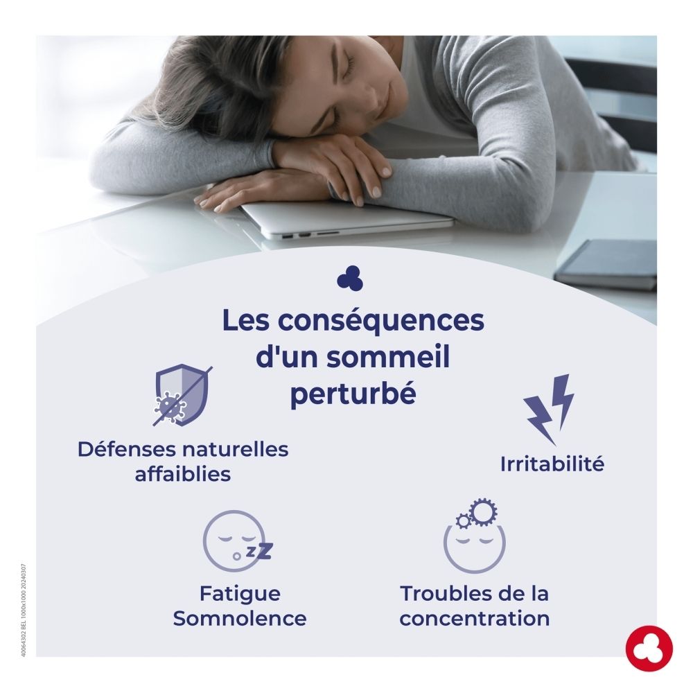 Boîte Ortis Sleep & Go de 30 comprimés, axée sur le sommeil.