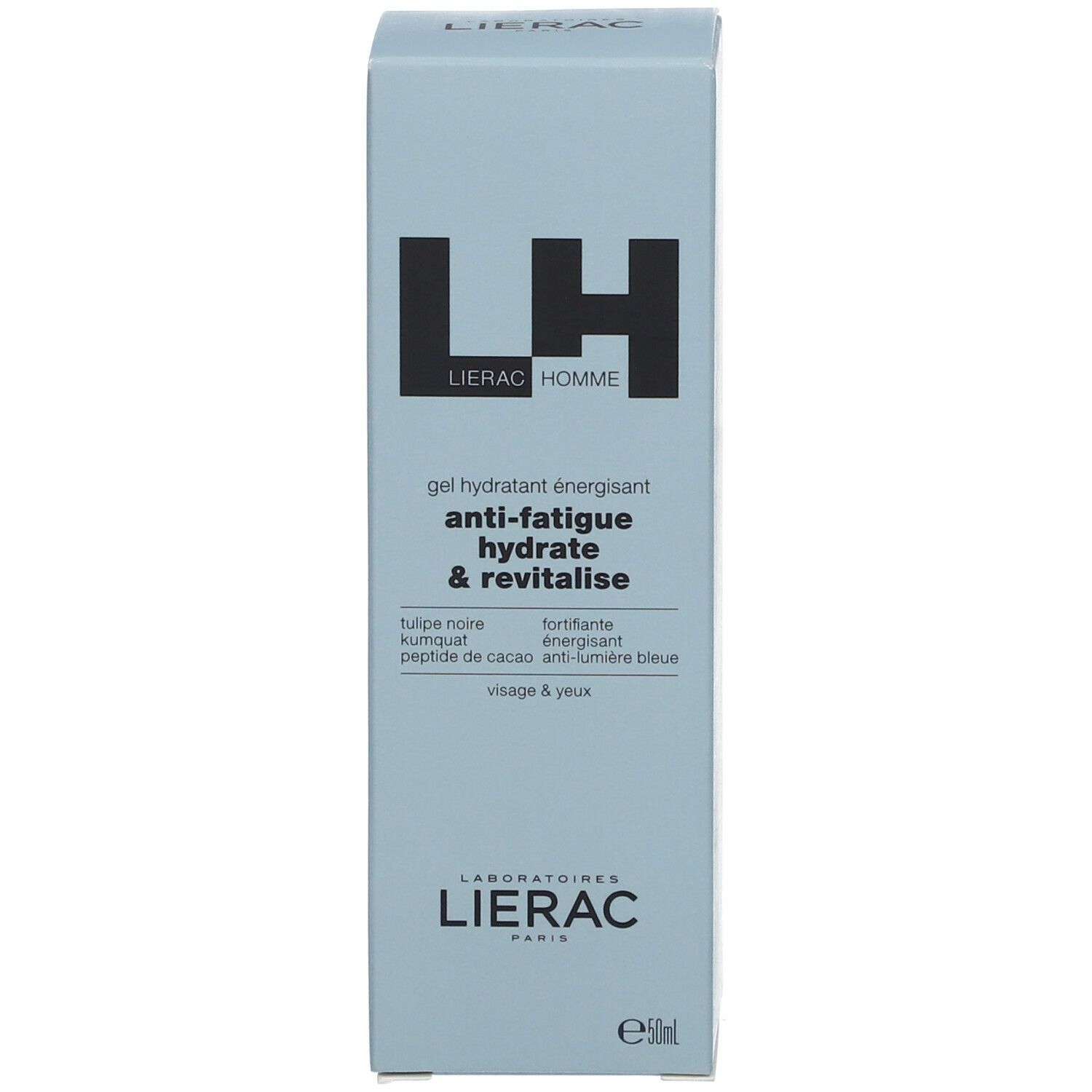 LIERAC HOMME Gel hydratant énergisant