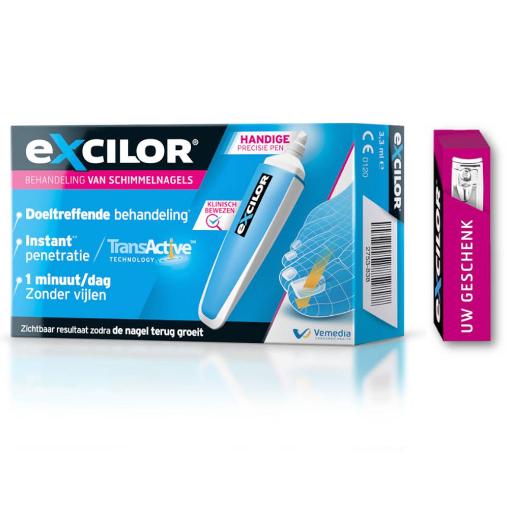 excilor® Stylet Précision + Coupe-ongles