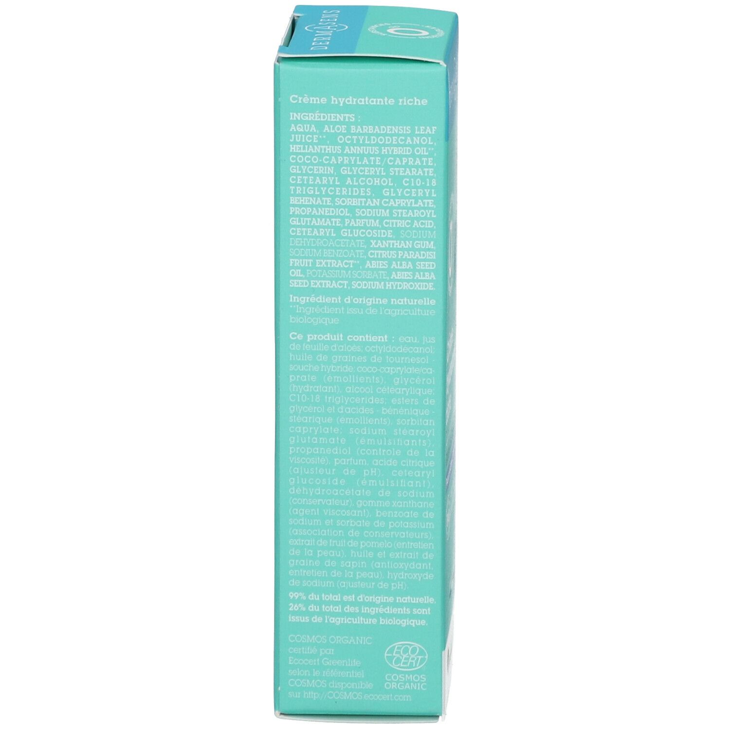 DERMASENS Crème hydratante et riche