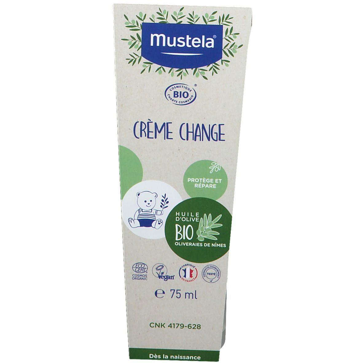 mustela® Baby Crème change certifiée BIO 75 ml - Redcare Pharmacie
