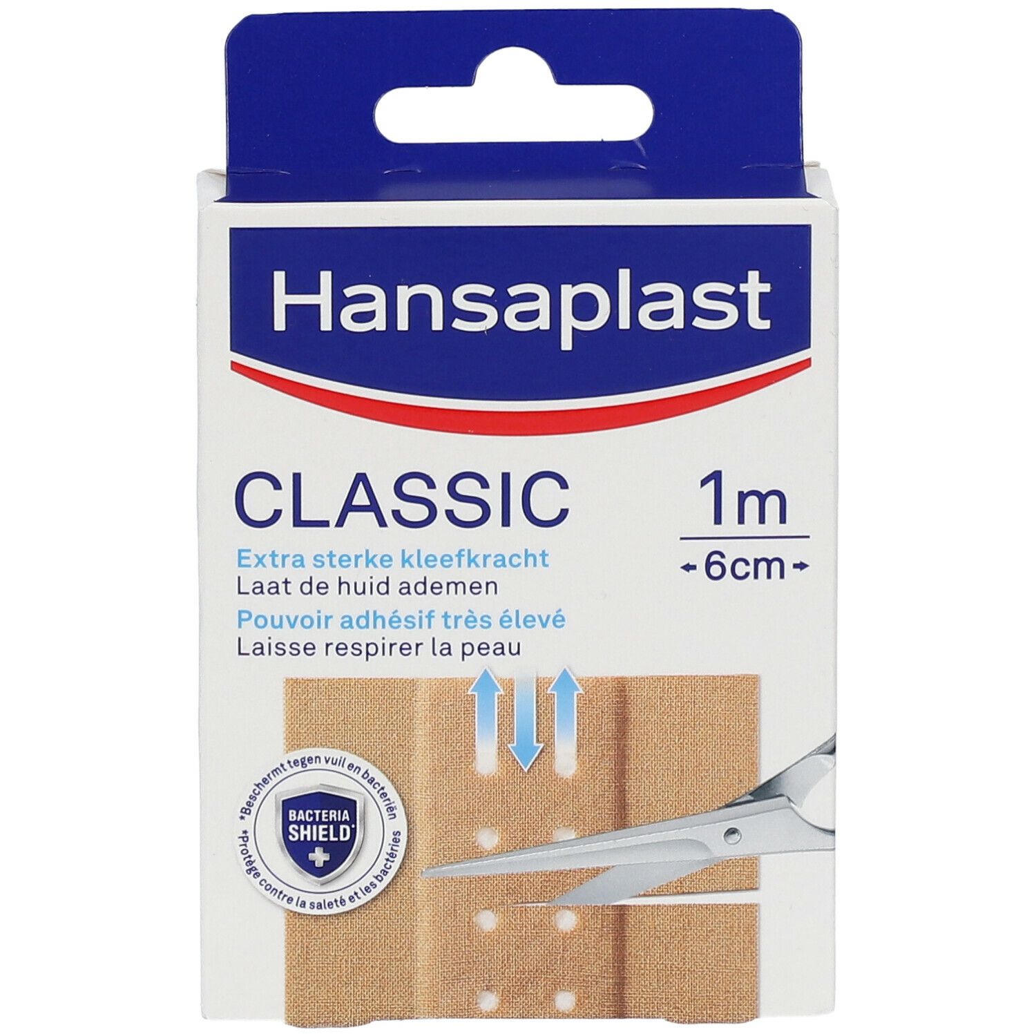 Hansaplast Classic Pansement 1 m x 6 cm