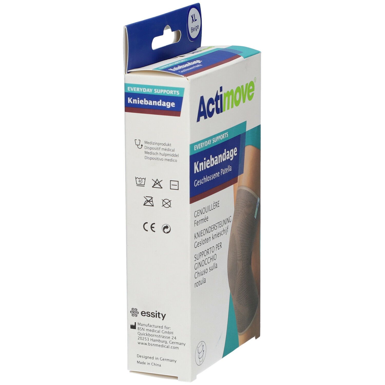 Actimove® Everyday Support Genouillère, XL, rotule fermée