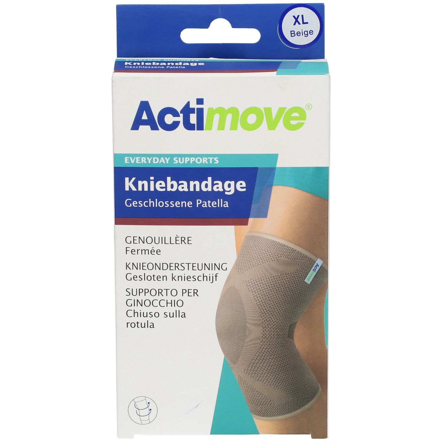 Actimove® Everyday Support Genouillère, XL, rotule fermée