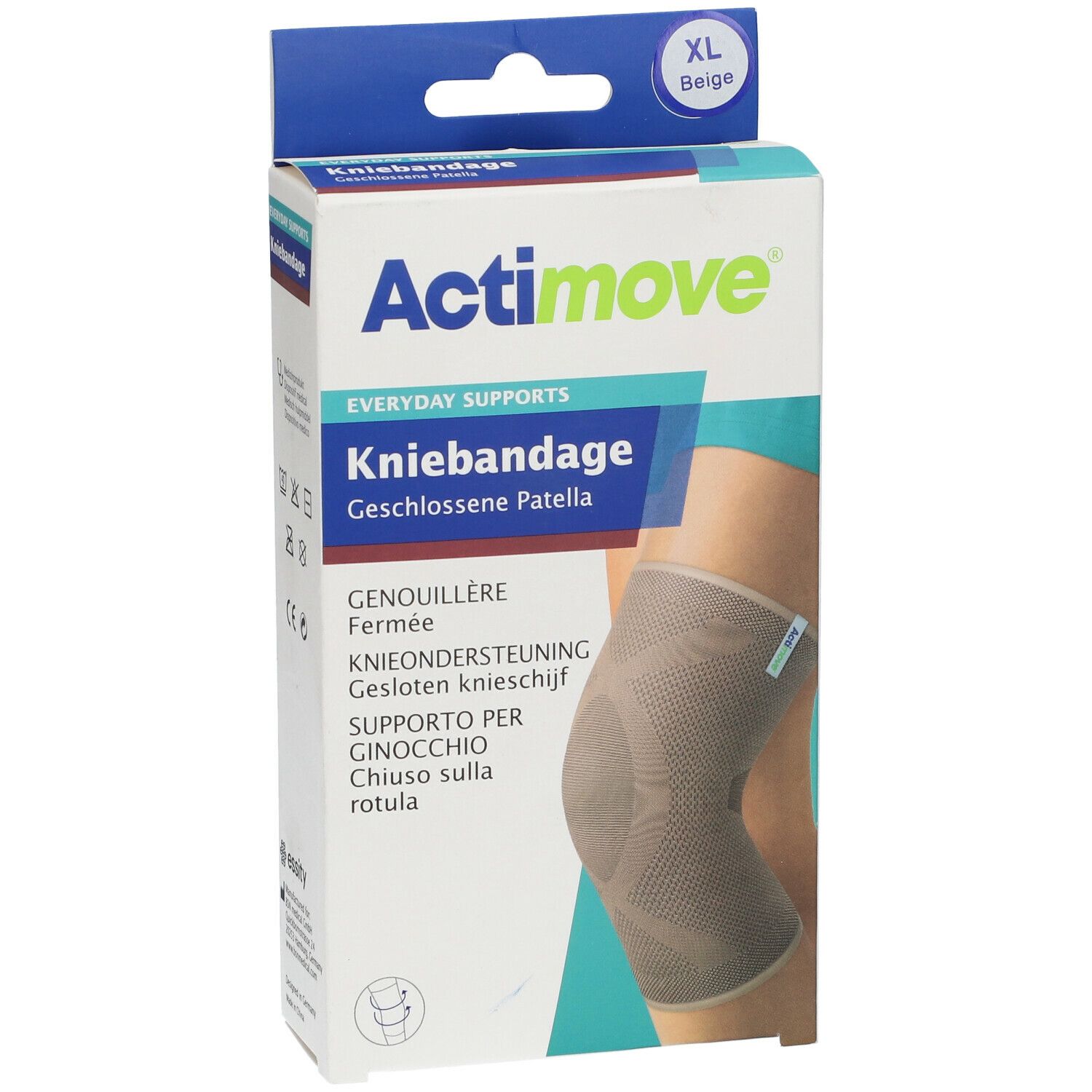 Actimove® Everyday Support Genouillère, XL, rotule fermée