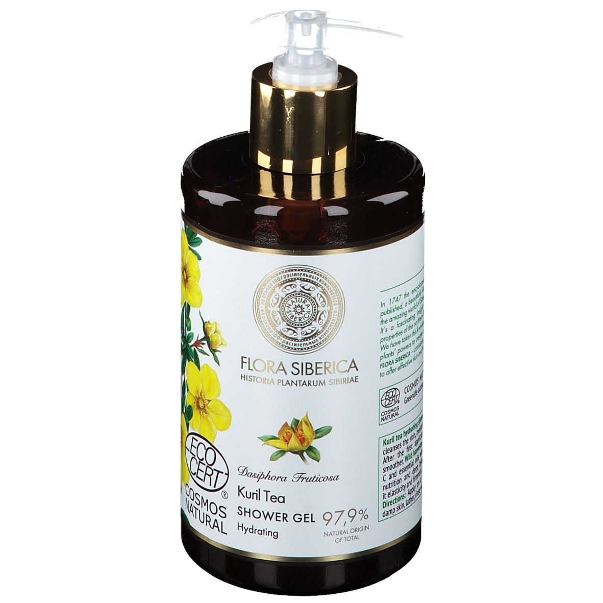 Flora Siberica Gel Douche Hydratant au Thé de Kourile