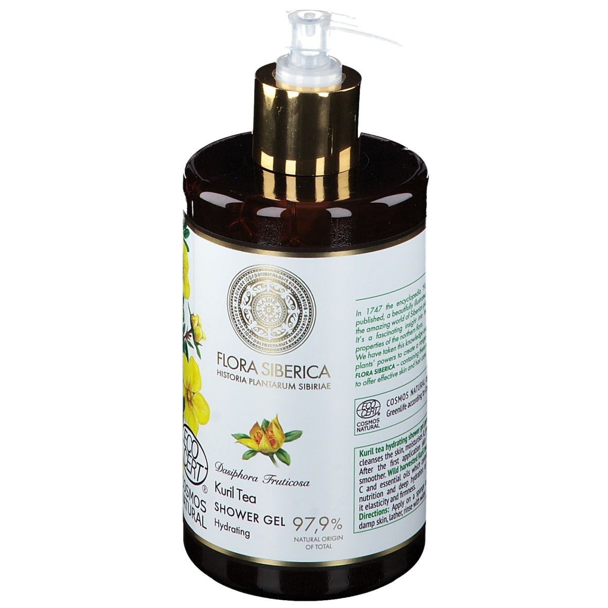 Flora Siberica Gel Douche Hydratant au Thé de Kourile