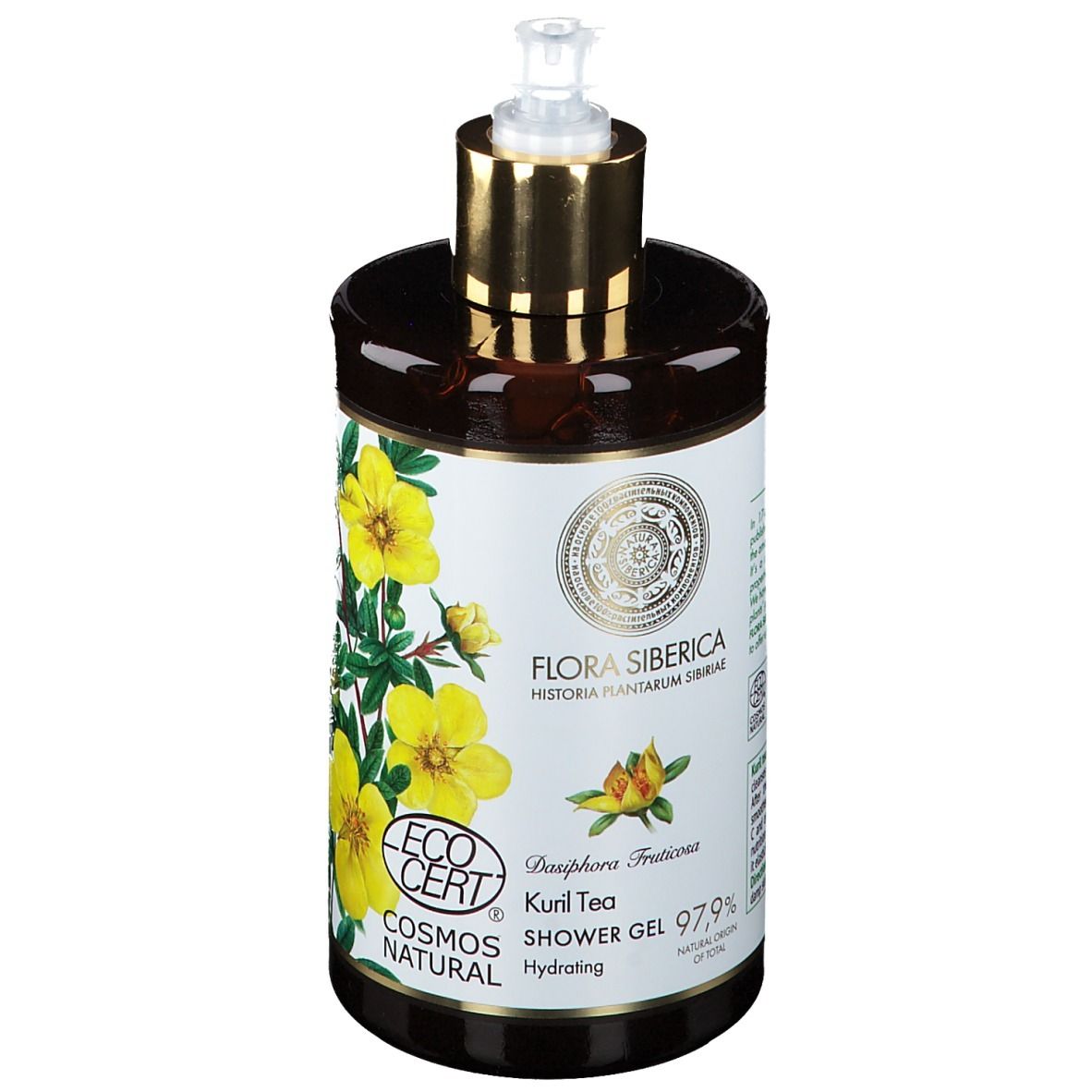 Flora Siberica Gel Douche Hydratant au Thé de Kourile