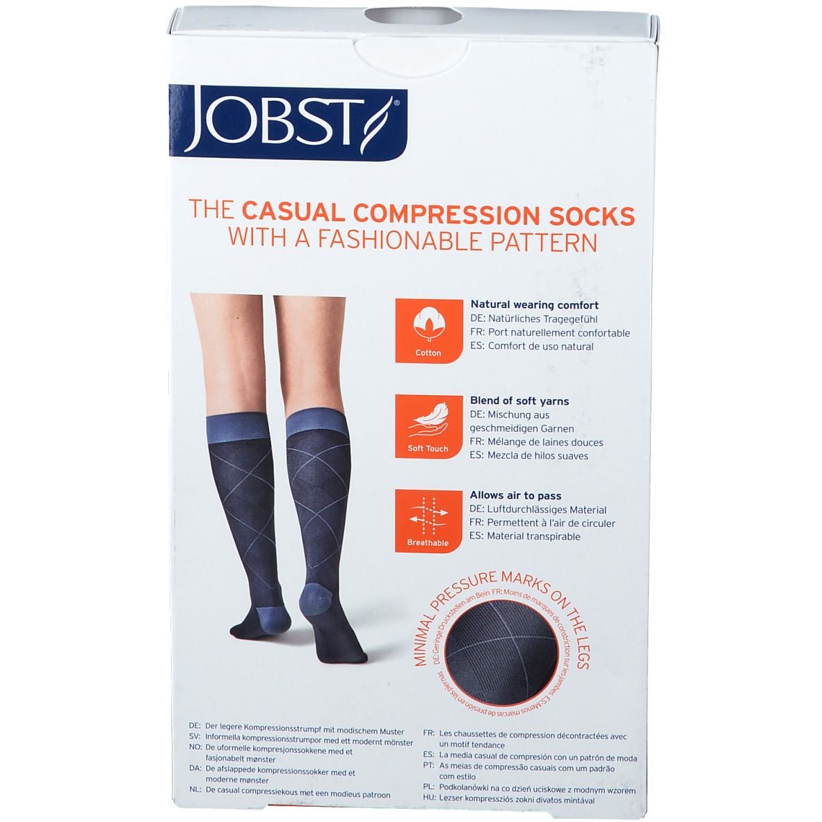 JOBST® Casual Pattern Bas de compression