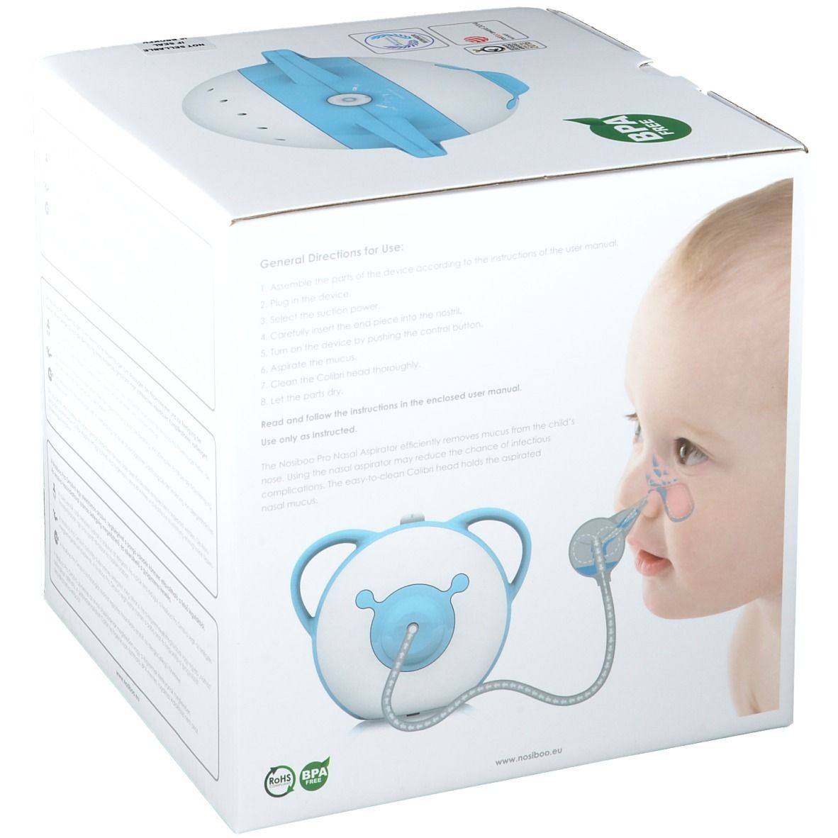 Nosiboo Pro Mouche-bébé électrique Vert 1 pc(s) - Redcare Pharmacie