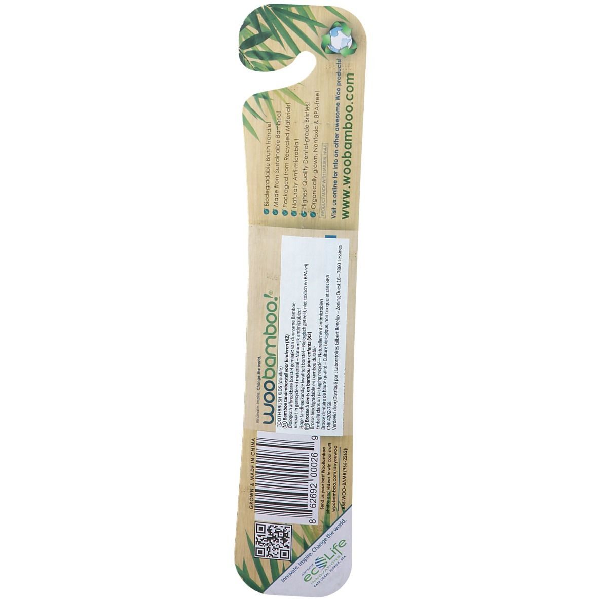 WooBamboo® Brosse à dents Kids Soft "Sprout"