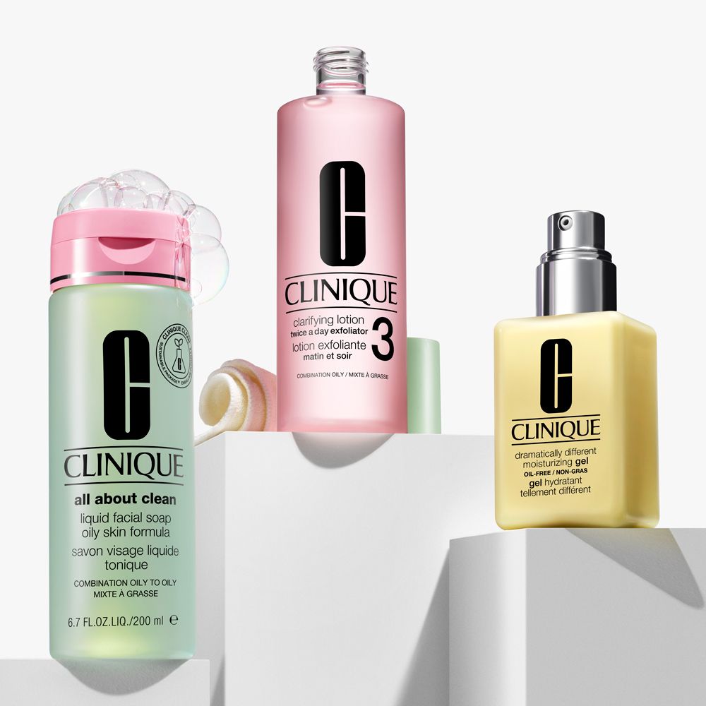 Clinique ID™ Dramatically Different™ Gel Non-Gras + Concentré Pores & Grain de Peau Irrégulier