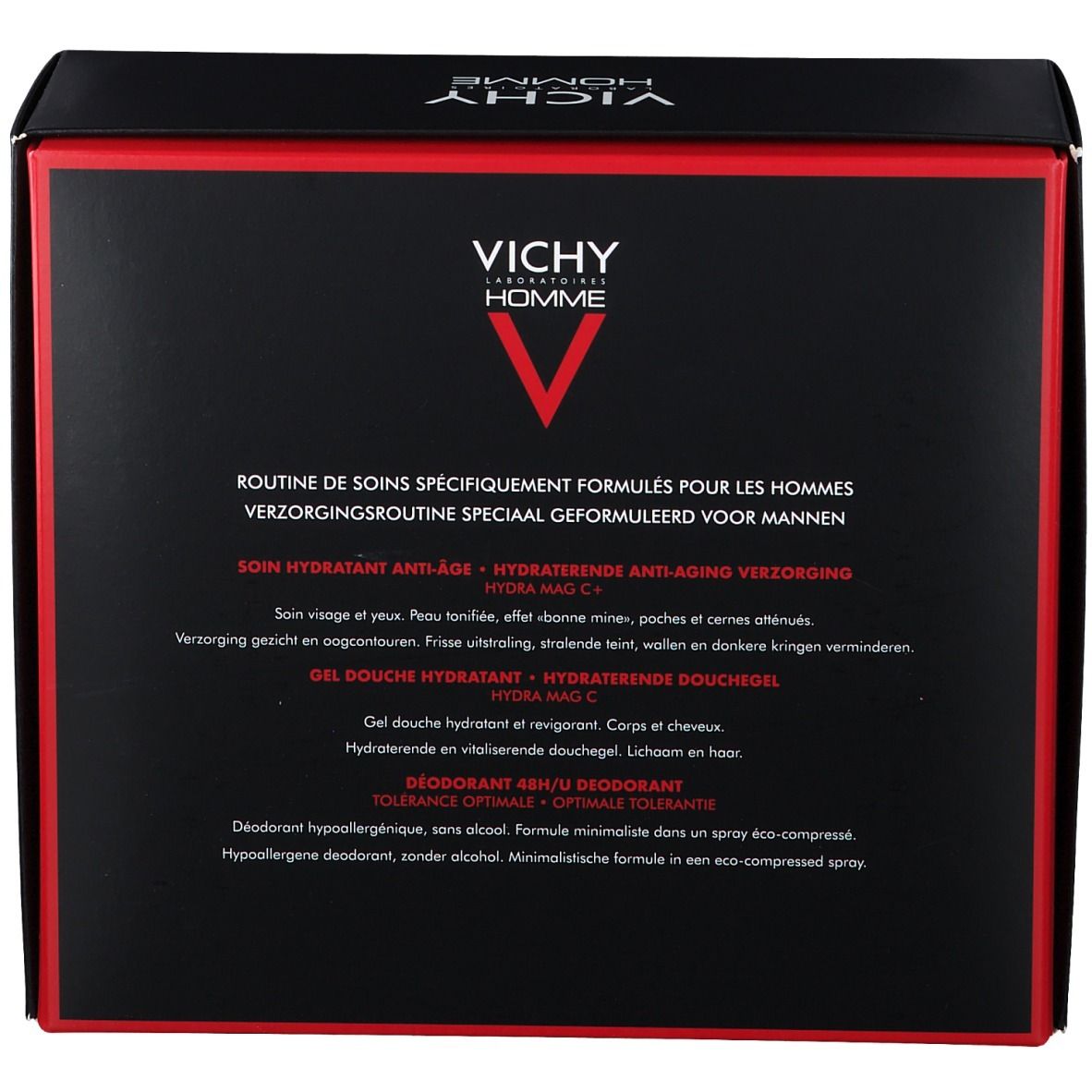VICHY Homme Coffret Hydratation pour une peau boostée