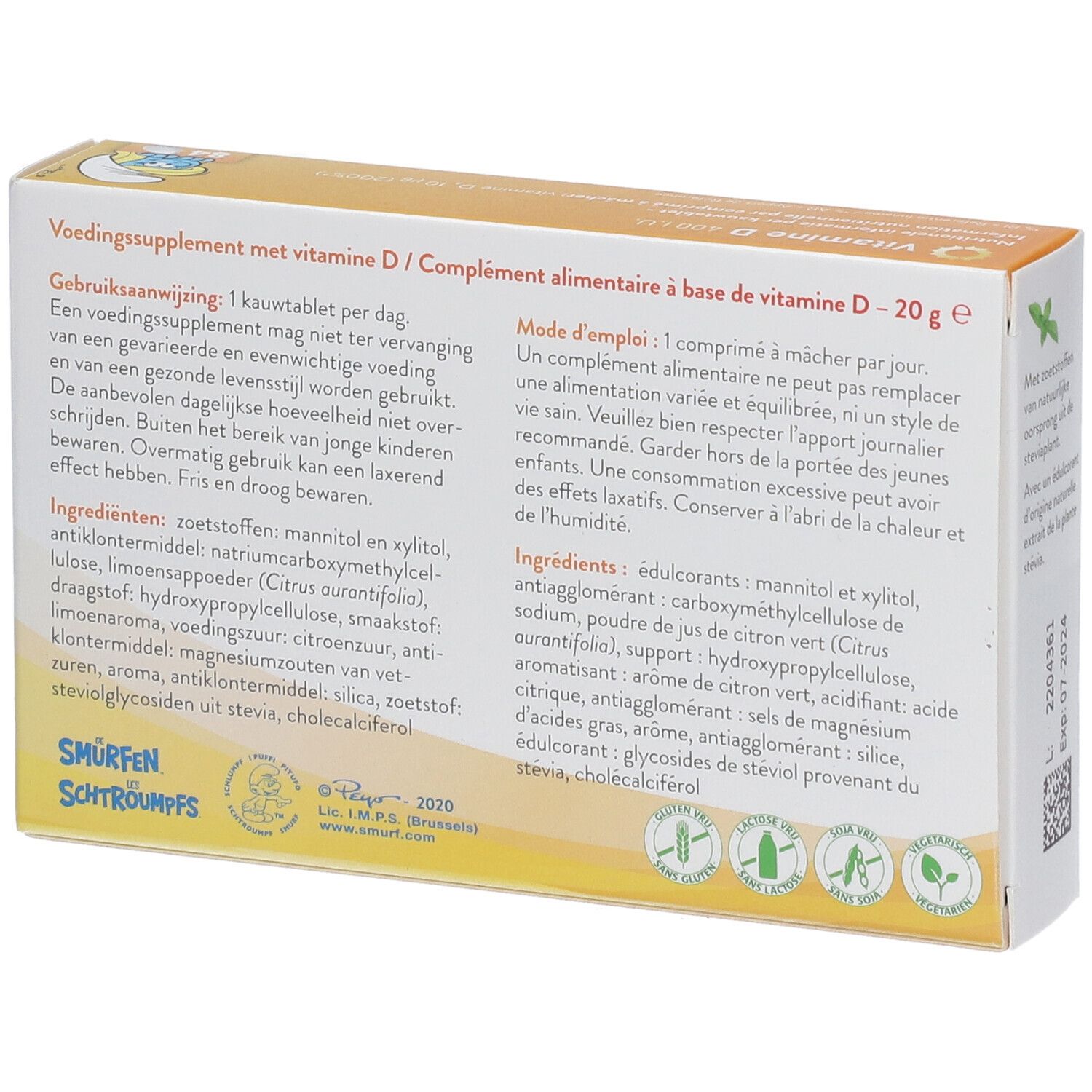 Metagenics® Vitamine D 400 U.I.