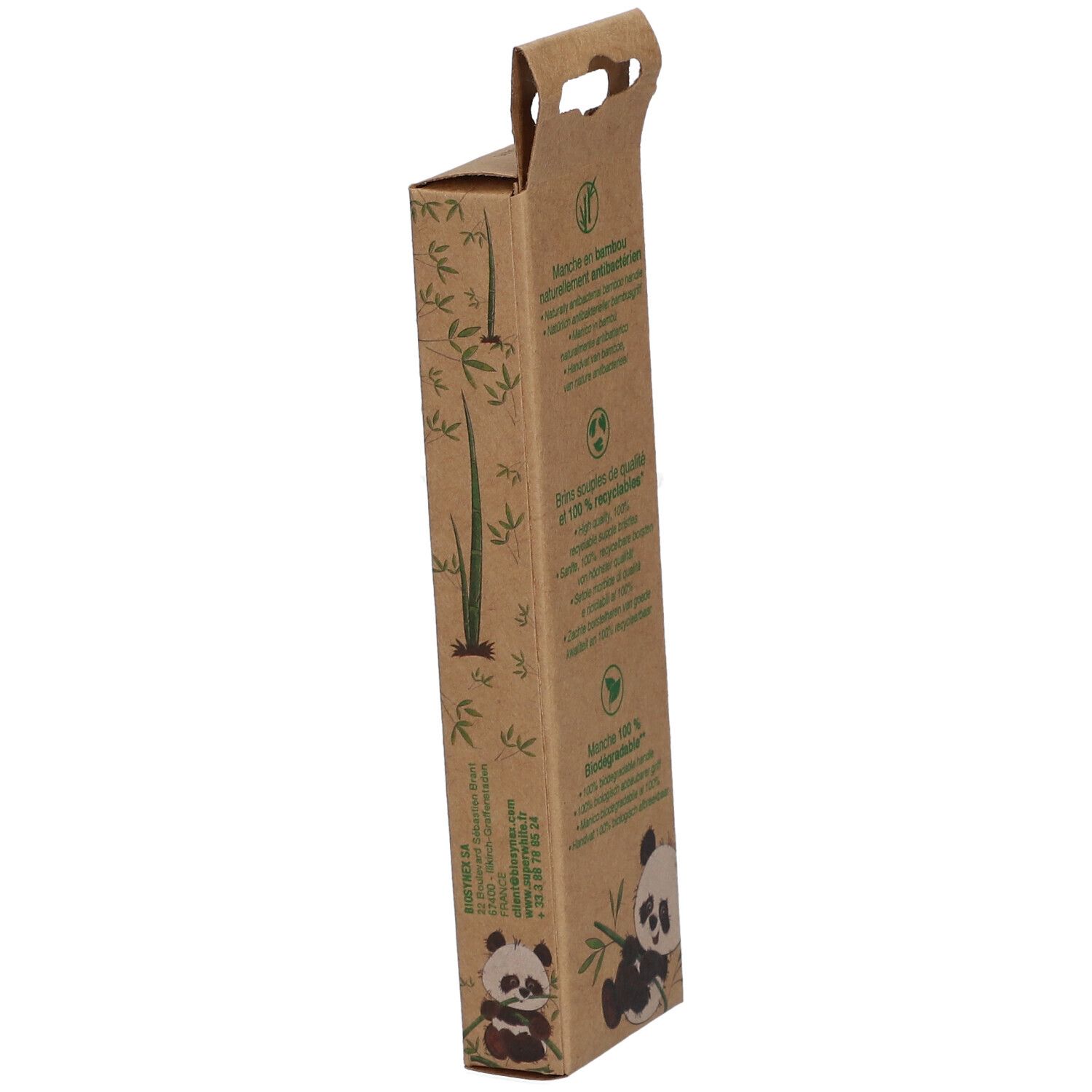 SUPERWHITE® Brosse à Dents Bambou Junior