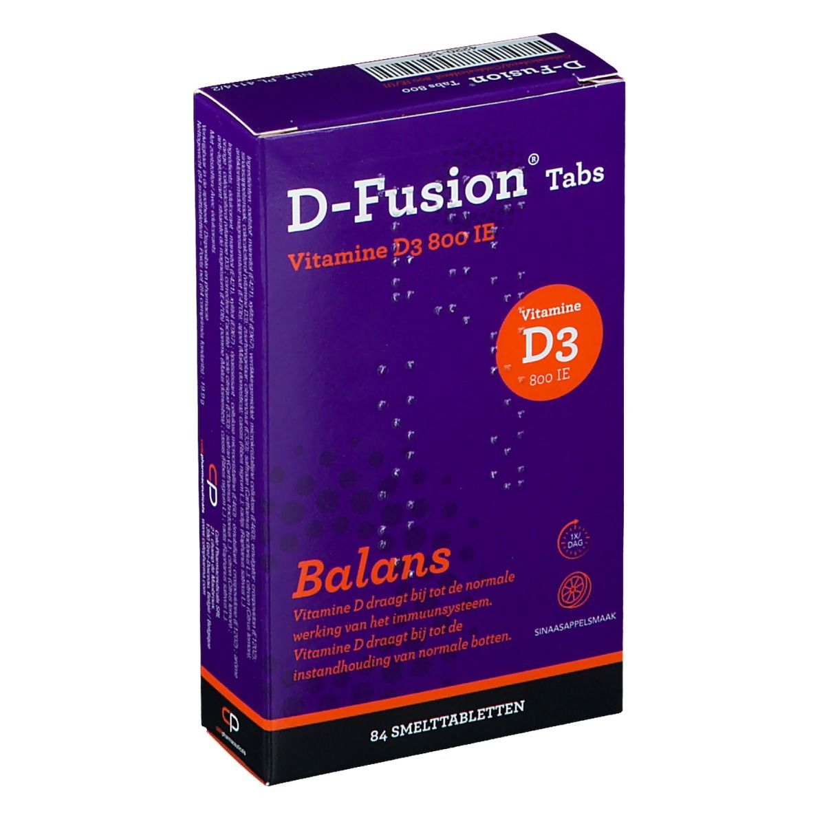 D-Fusion® Tabs Vitamine D3 800 UI