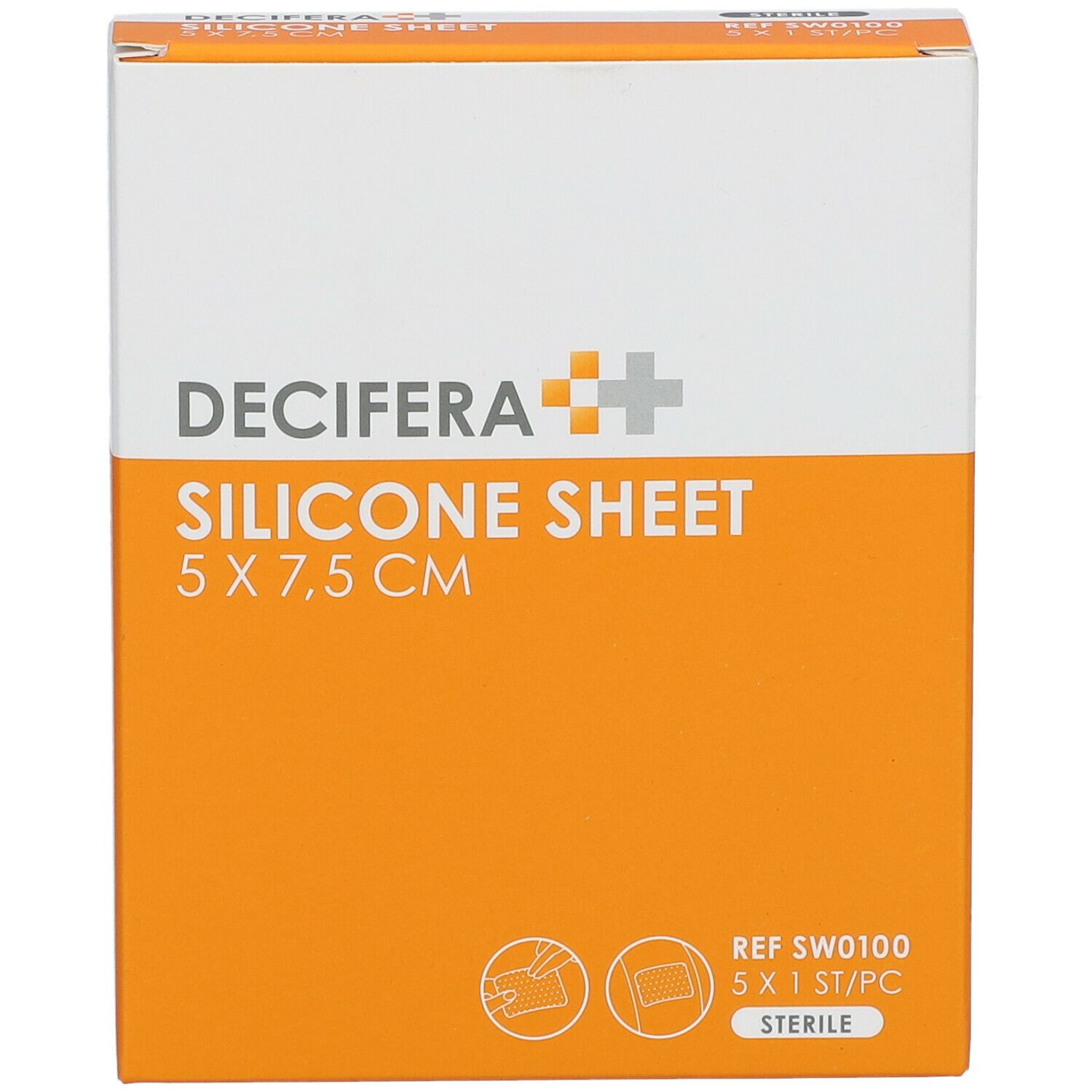 DECIFERA Silicone Sheet 5x7,5 cm