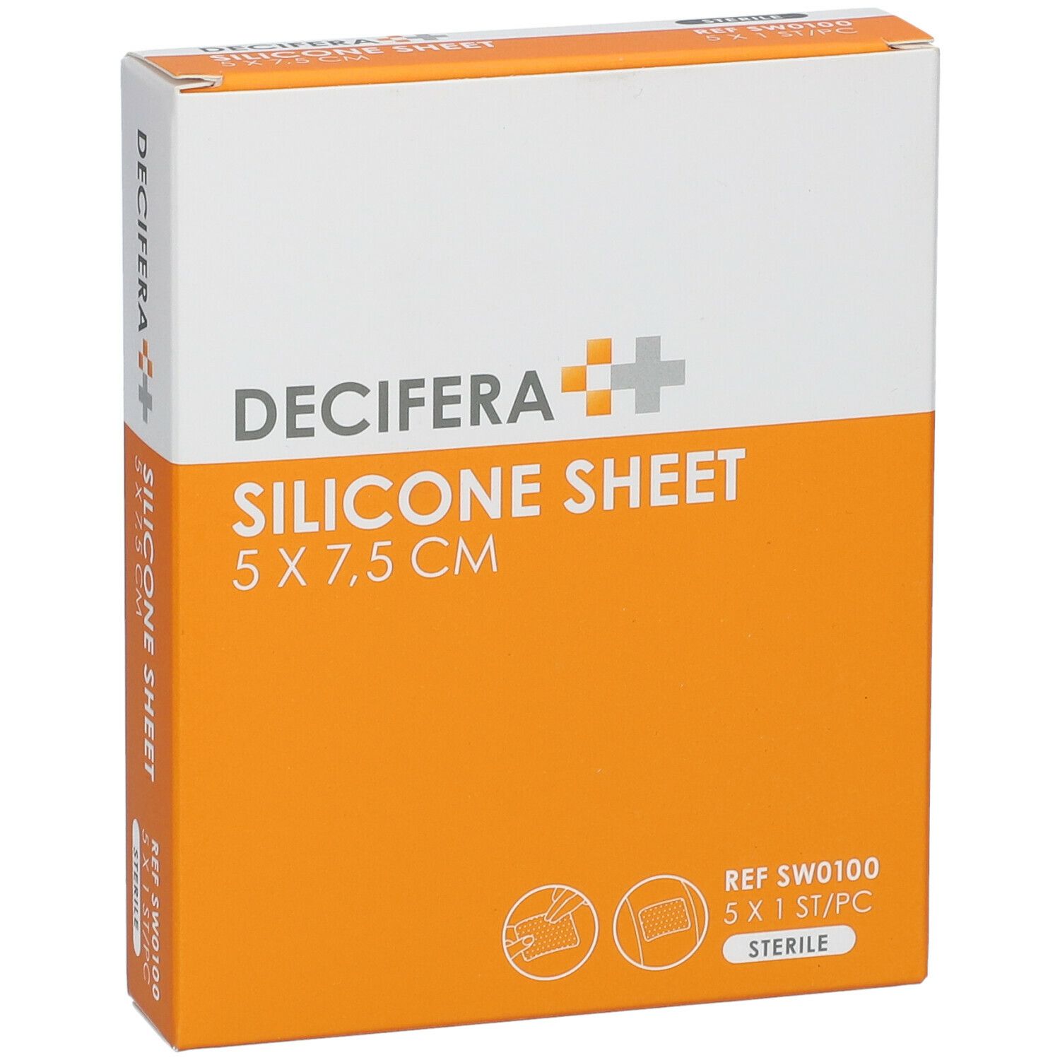 DECIFERA Silicone Sheet 5x7,5 cm