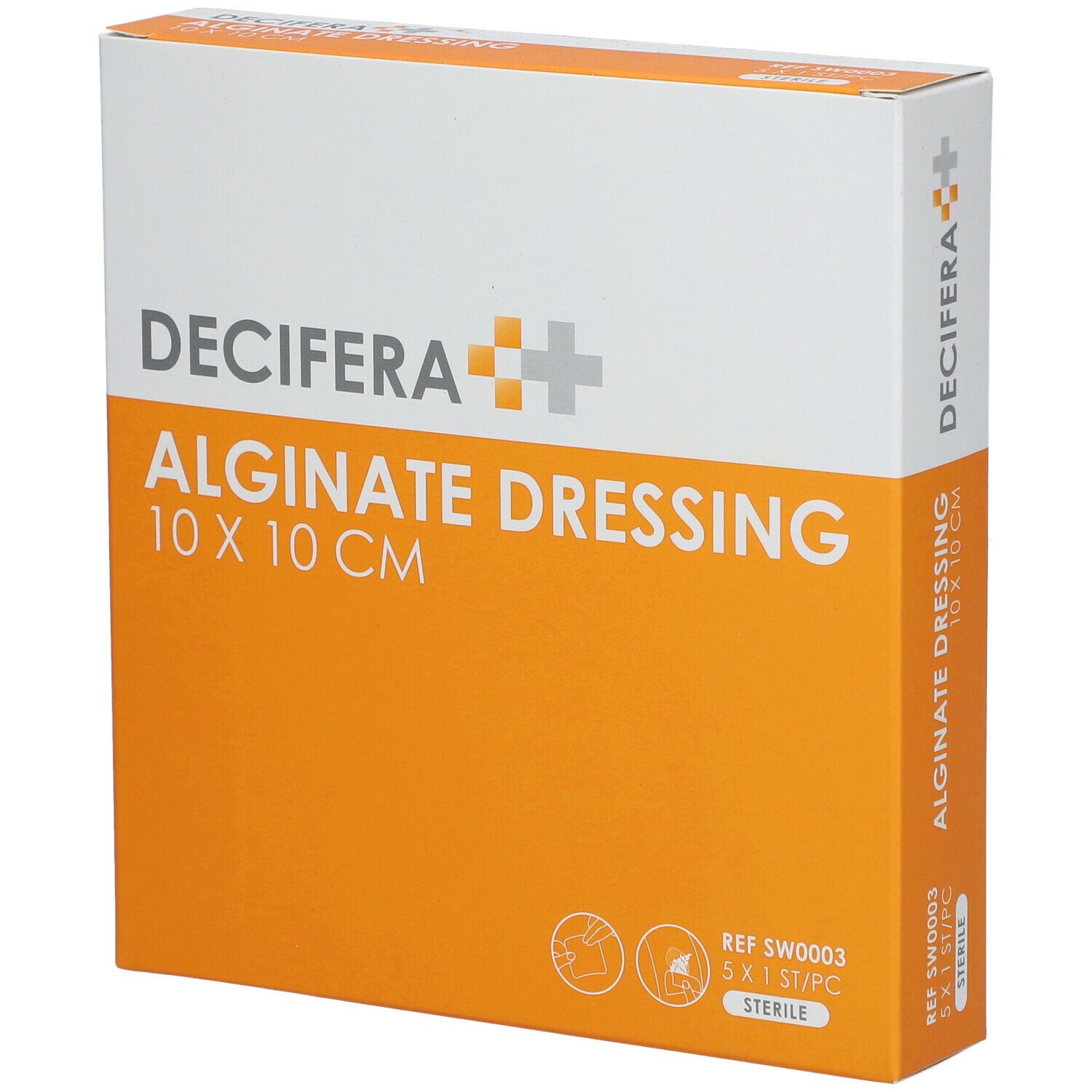 DECIFERA Alginate Dressing 10x10cm
