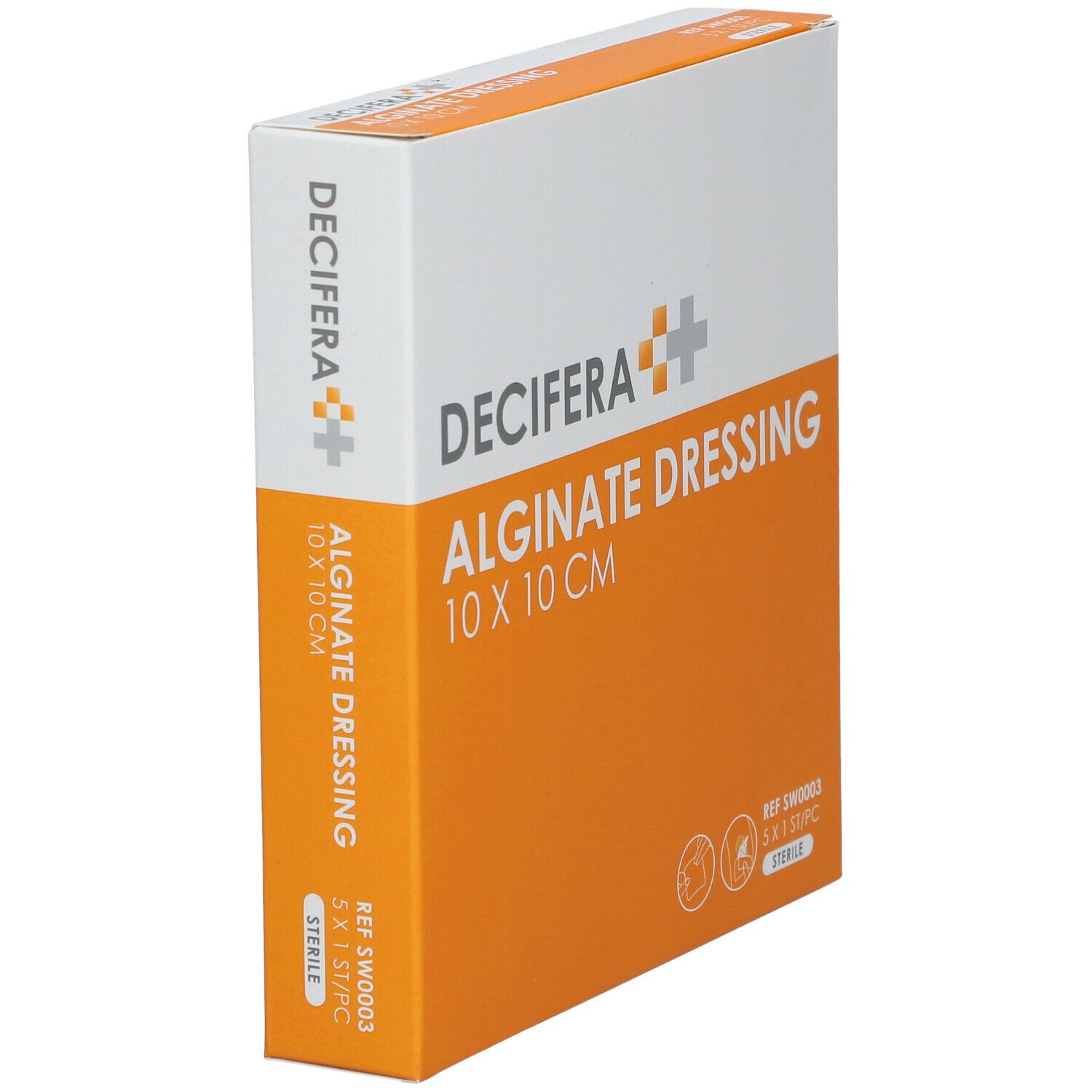 DECIFERA Alginate Dressing 10x10cm