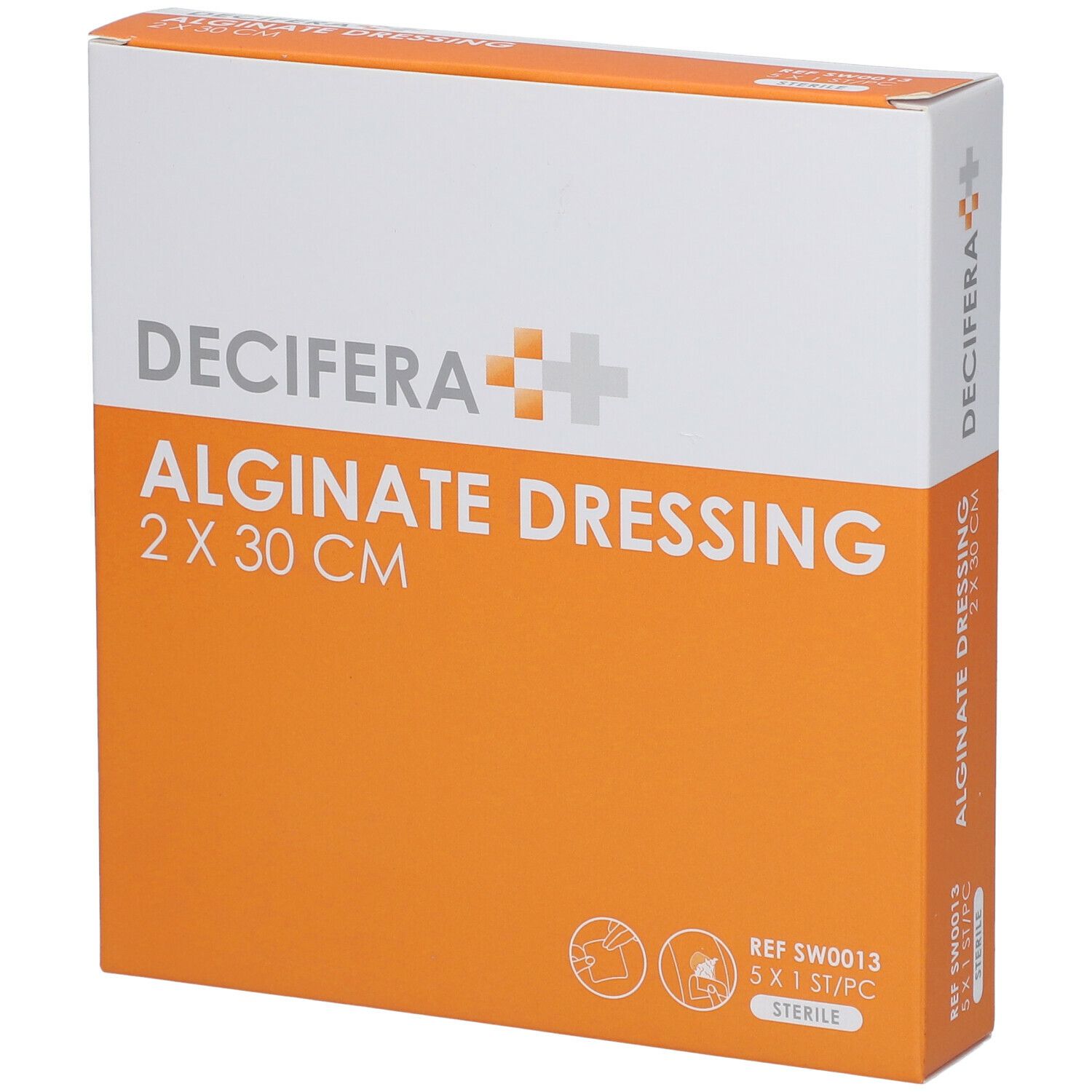 DECIFERA Alginate Dressing 2x30cm