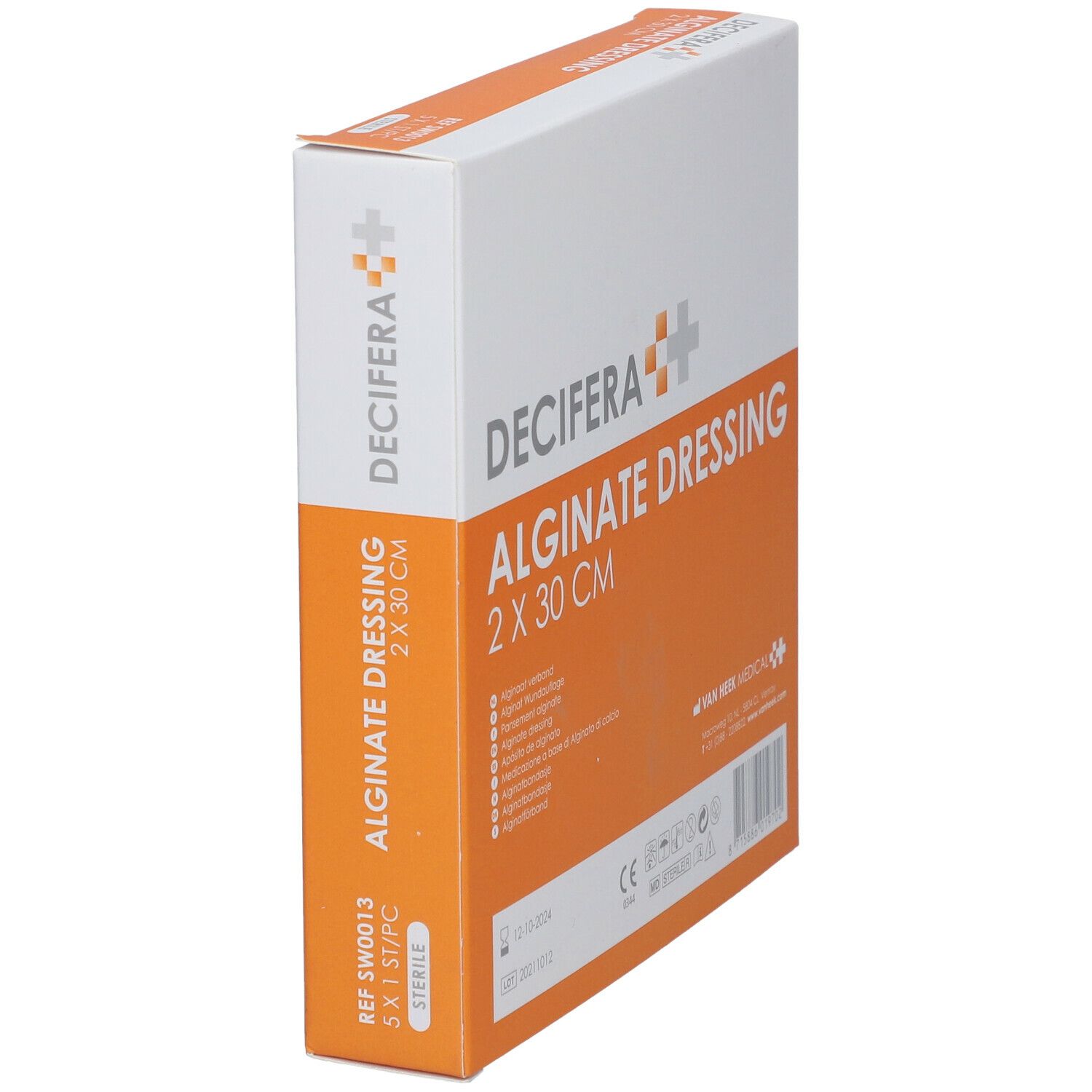 DECIFERA Alginate Dressing 2x30cm