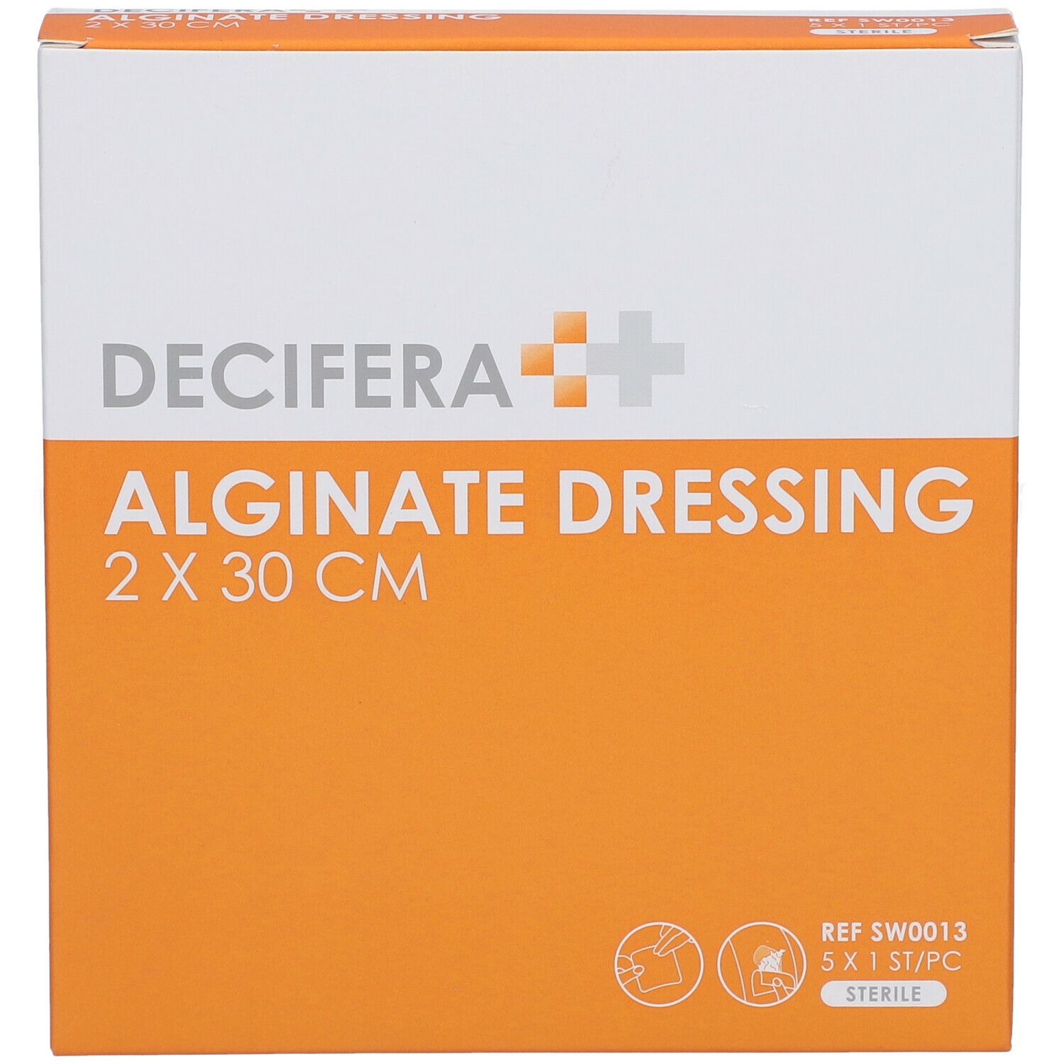 DECIFERA Alginate Dressing 2x30cm