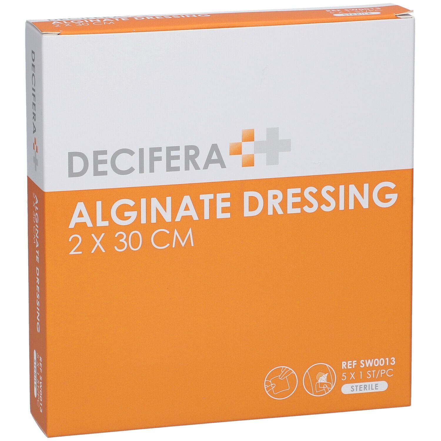 DECIFERA Alginate Dressing 2x30cm