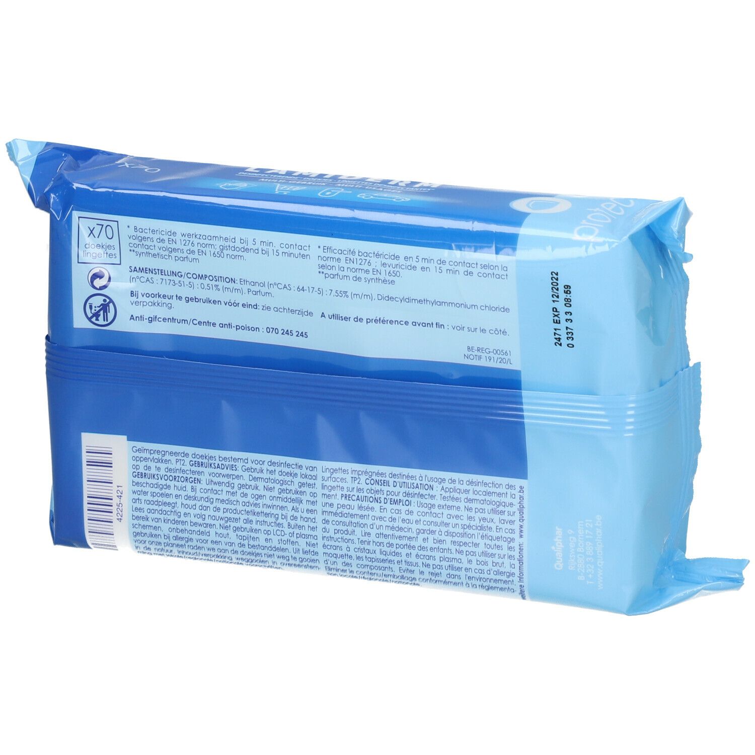 LAMIDERM® Protect Lingettes Désinfectantes