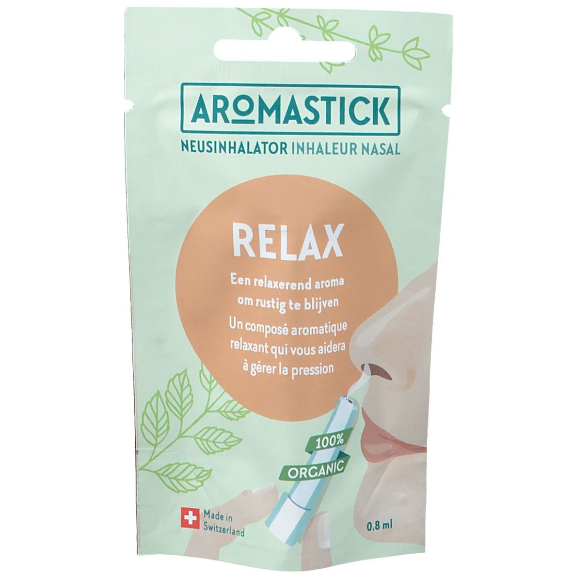 AromaStick Natural Inhaleur Nasal Relax