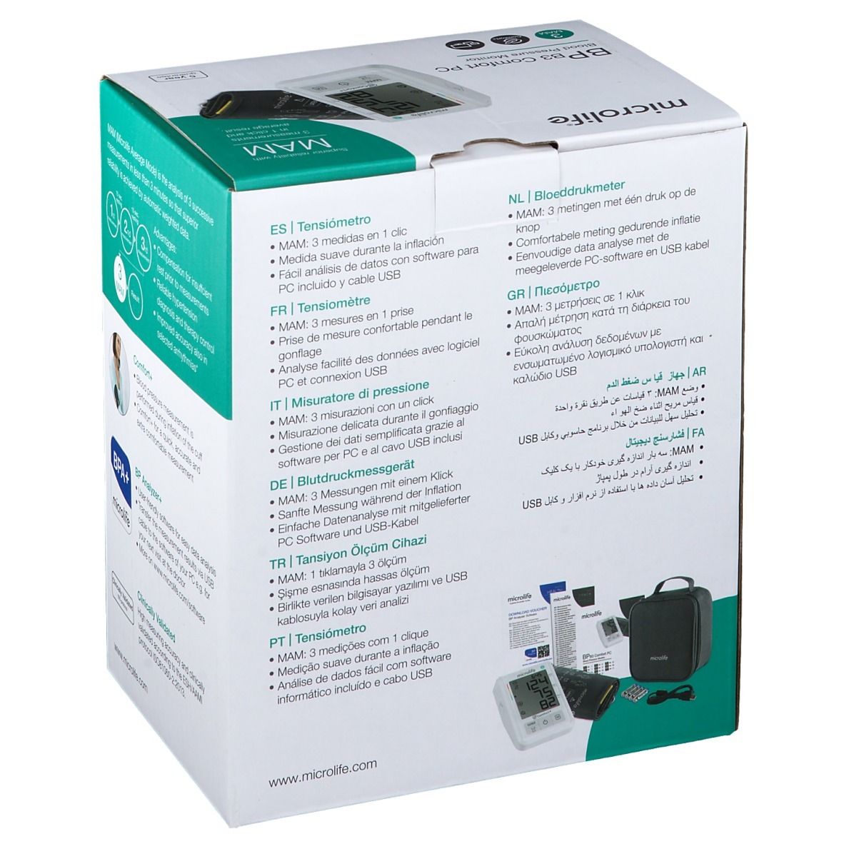 Microlife® BP B3 Comfort PC 1 Pc(s) - Redcare Pharmacie