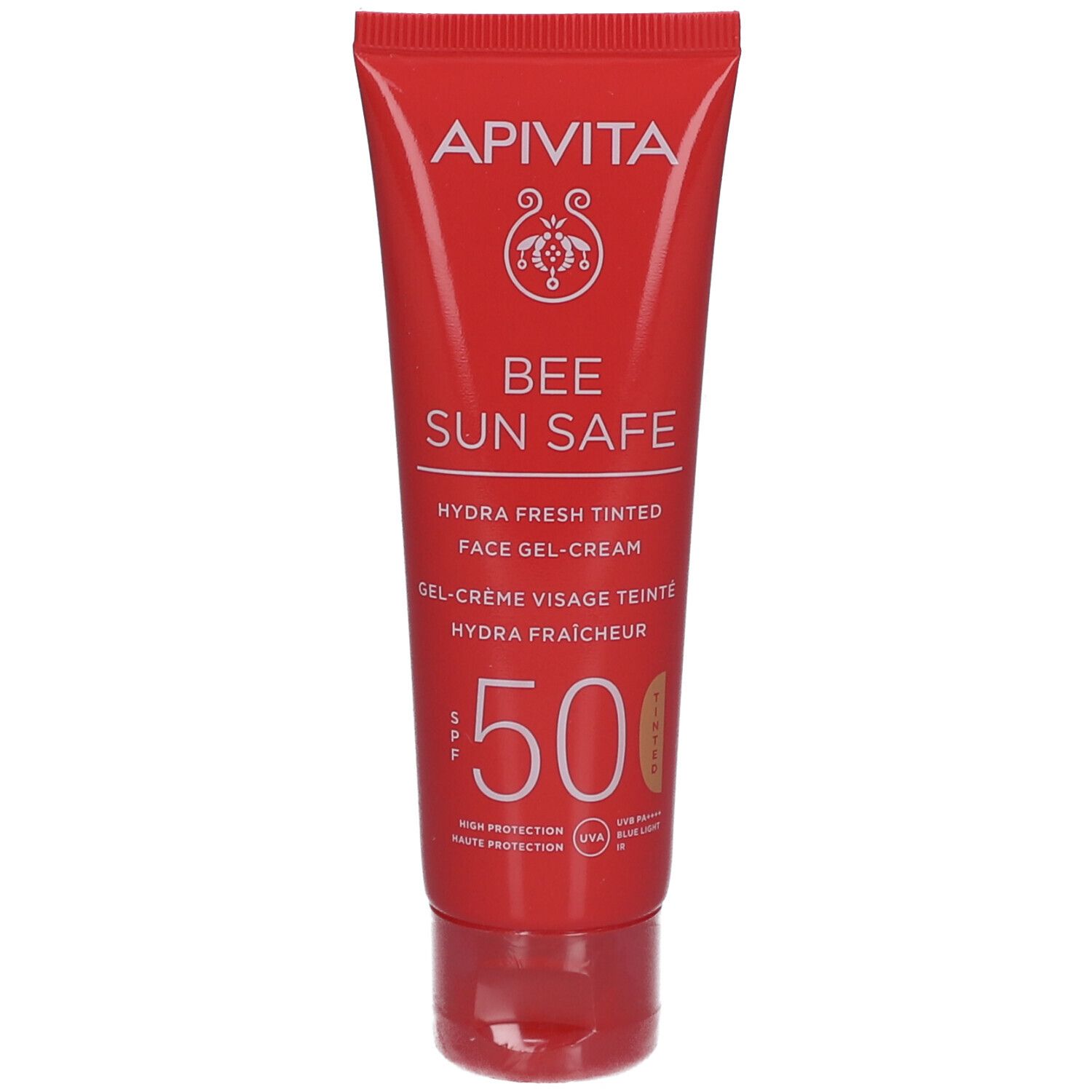 Apivita Bee Sun Safe Crème Visage Teintée Défense Anti-Tâche & Anti-Âge