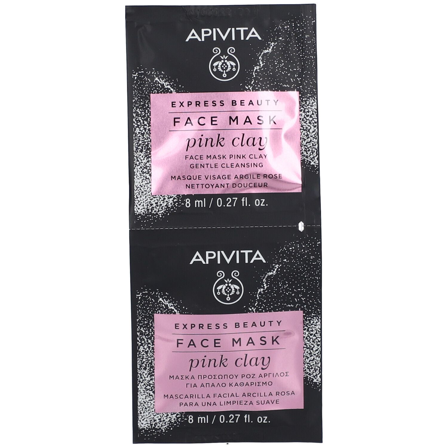 Lot De 10 Masques Apaisants Visage à L'argile Rose Nocibé - 50ml Chacun - Pour Peau Abîmée