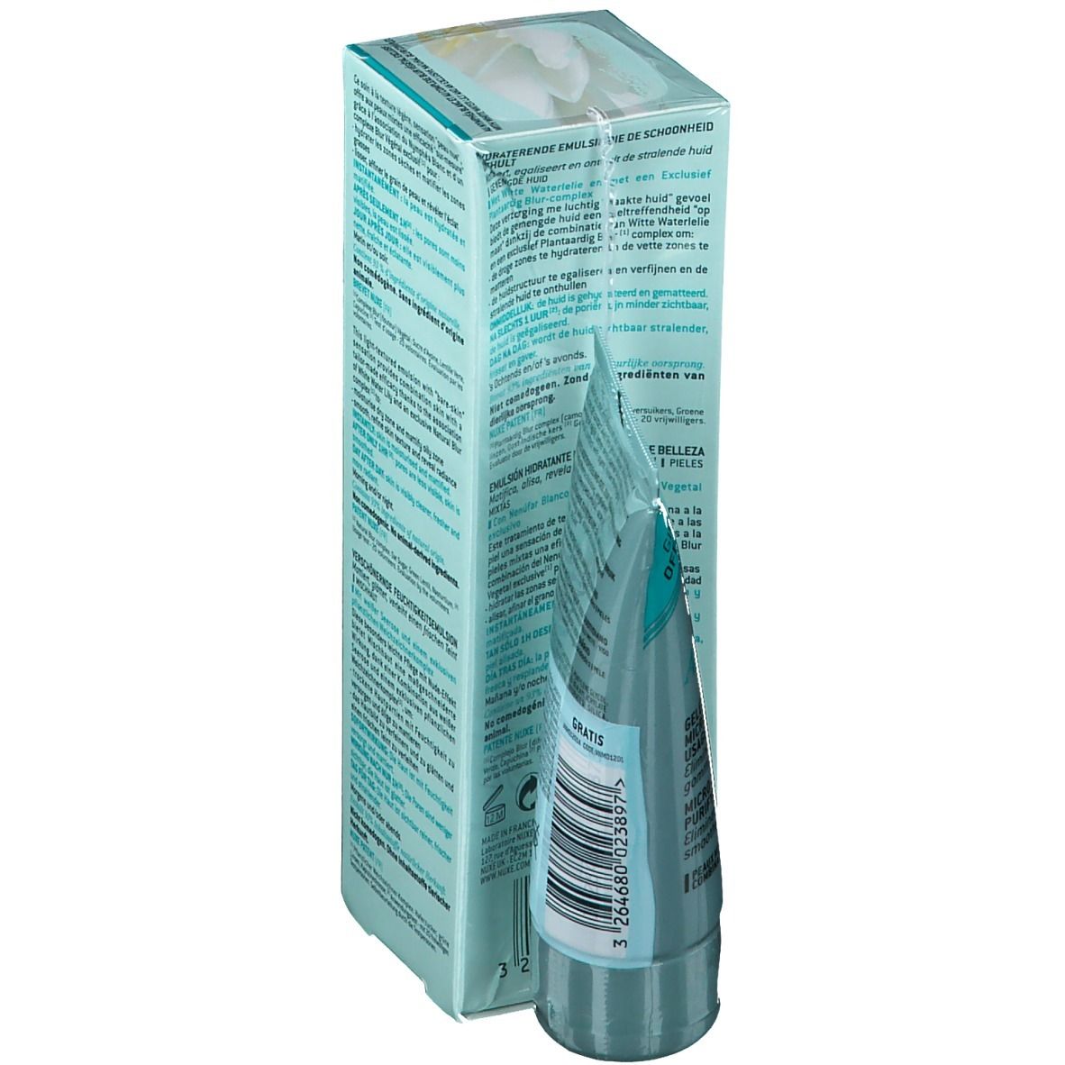 NUXE Aquabelle Emulsion hydratante + Micro peeling clarifiant