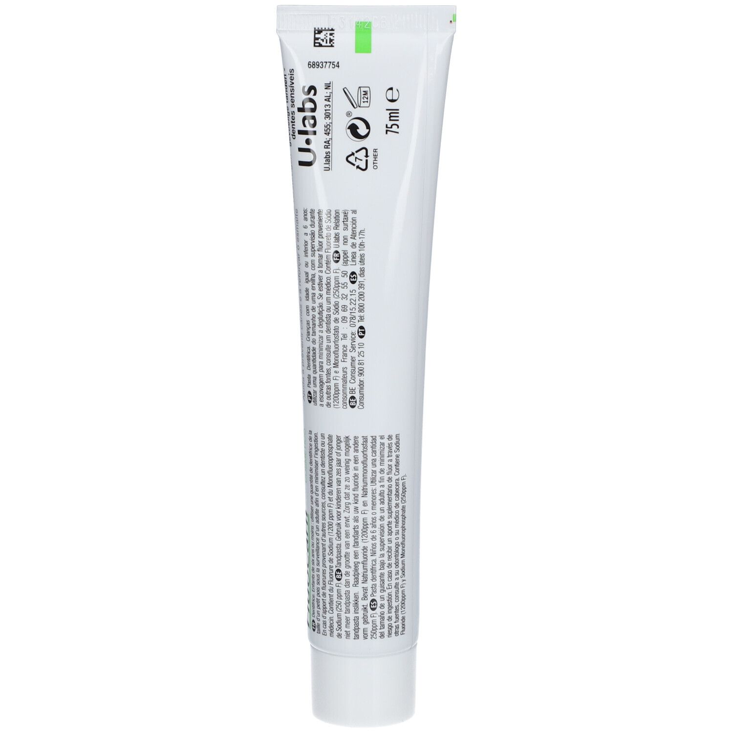 Fluocaril Bi-Fluoré 145 mg dentifrice Dents Sensibles