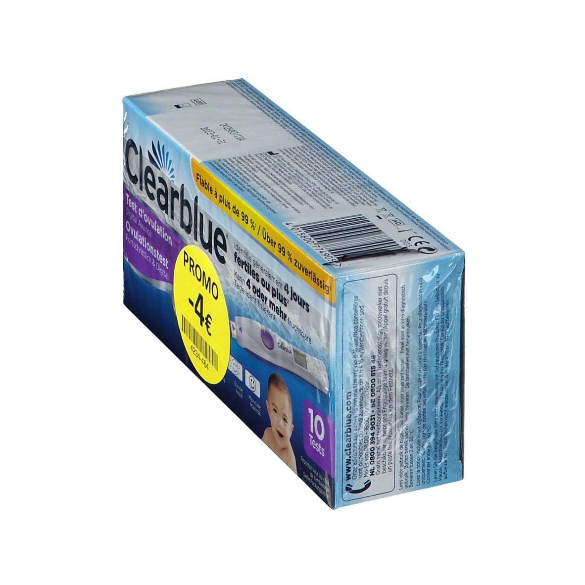 Clearblue Advanced Test d' Ovulation Digital Avancé