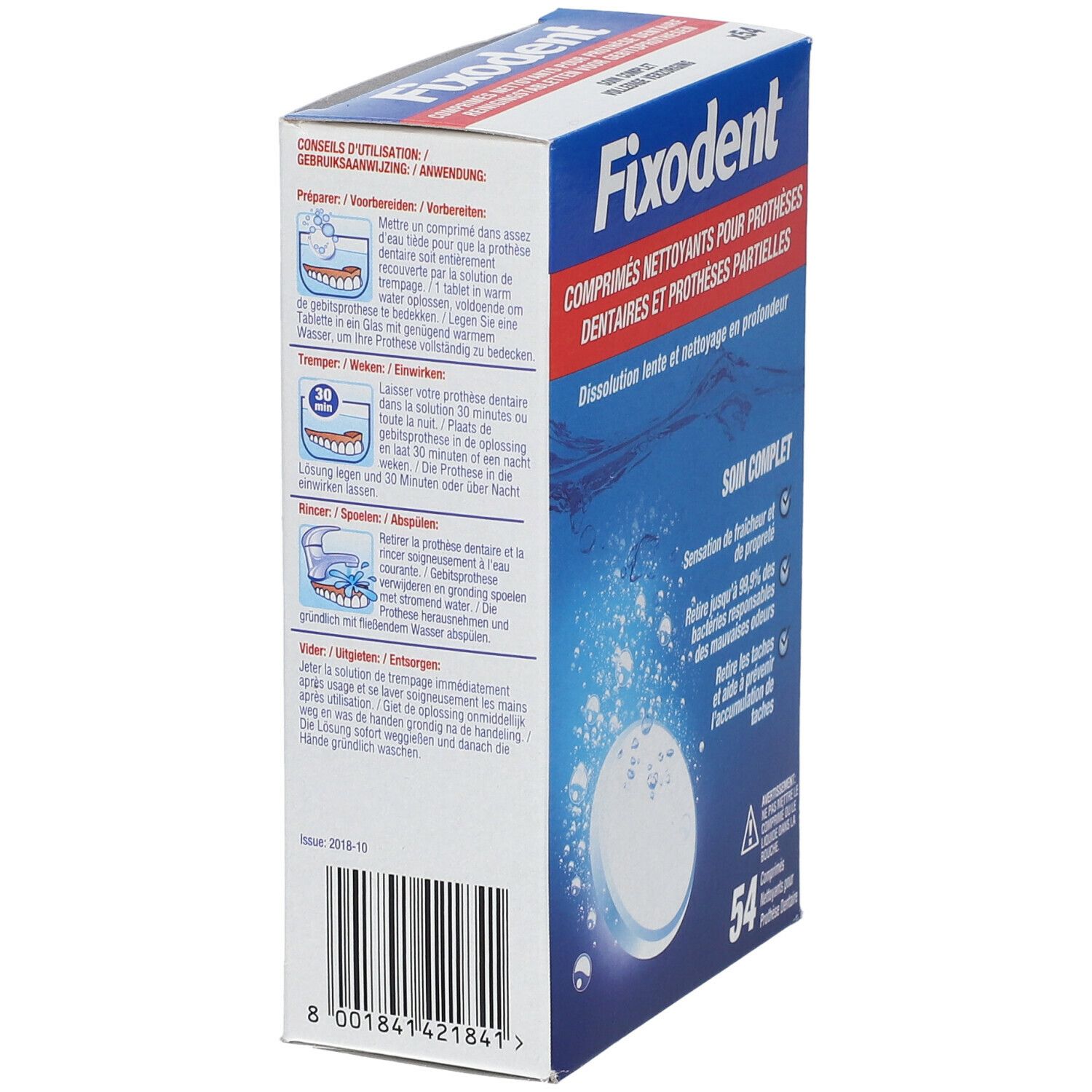 Fixodent Comprimés Nettoyants Soin Complet 54 pc(s) Redcare Pharmacie — free download